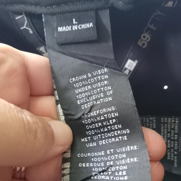 Harley-Davidson Black Cap with Orange Logo - Picture 8 of 9